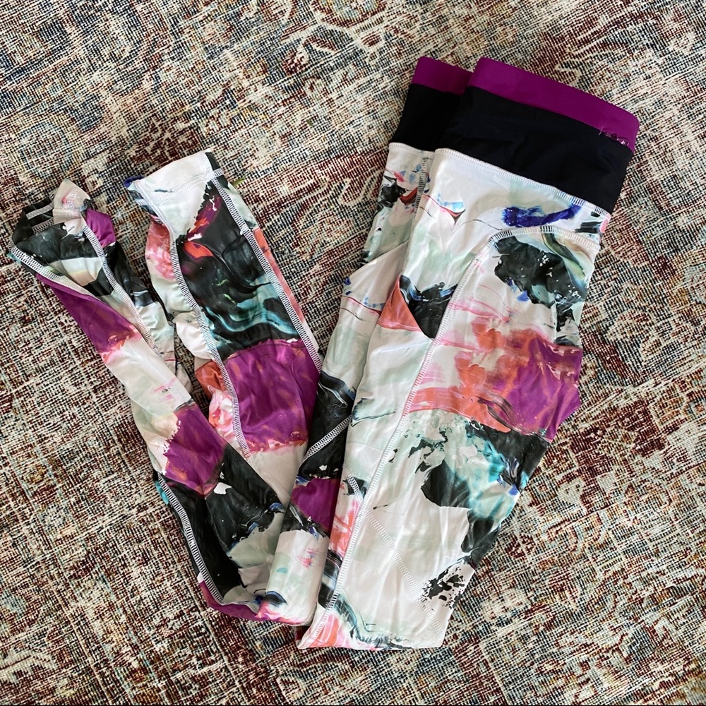 Lululemon colorful leggings